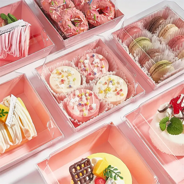 50 Charcuterie-Boxen Mit Klardeckel – Perfekt Für Partys, Picknicks Oder Zum Mitnehmen Von Snacks & Desserts