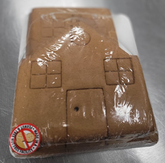 Gingerbread House 6pc per package- Baked - Bulk - 18ct