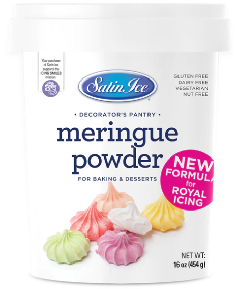 Satin Ice Meringue Powder - 16 oz - 3ct - Bulk