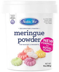 Satin Ice Meringue Powder - 16 oz - 3ct - Bulk