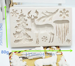 3D Silicone Deer/Elk Mold