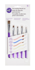 Wilton Cake Decorating Tools, 5-Piece Brush Set