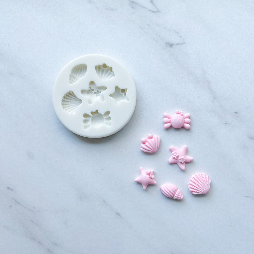 STARFISH & SEASHELLS MOLD