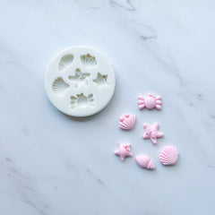 STARFISH & SEASHELLS MOLD