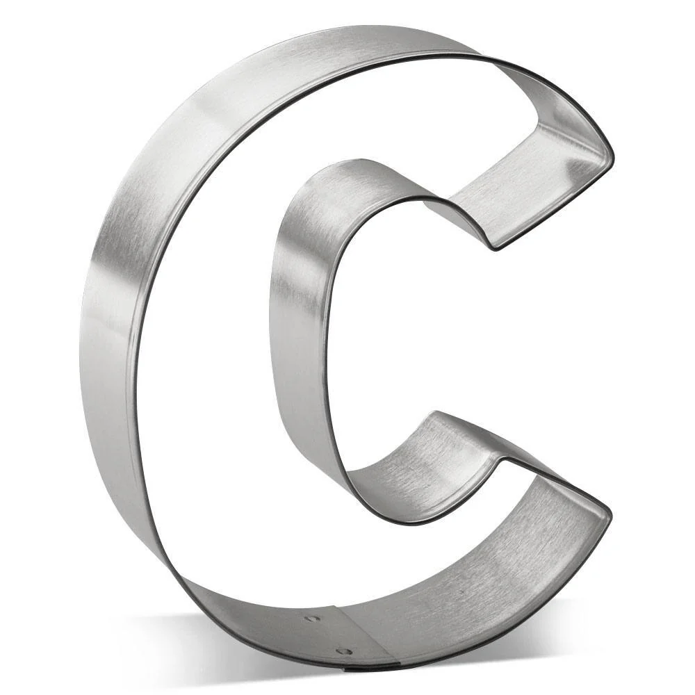 Letter C Cookie Cutter 3"