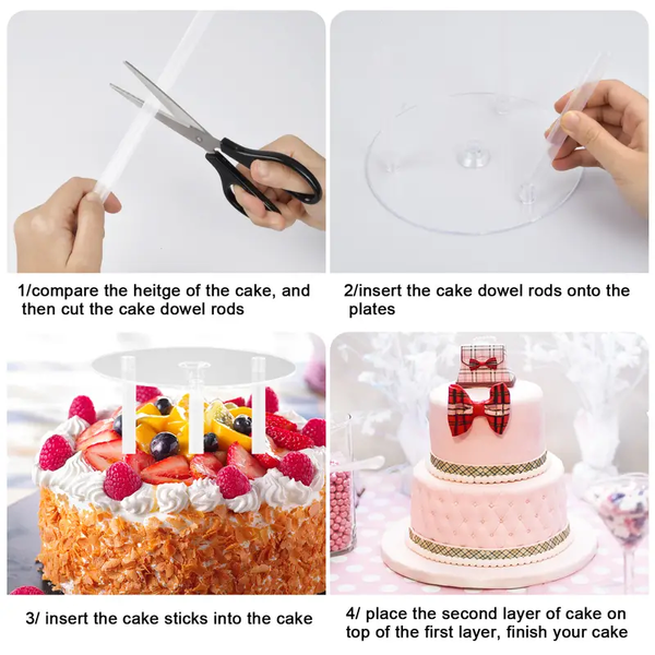 Multi-Tier Cake Stand 16pc Set | Cake Craft Shoppe, LLC