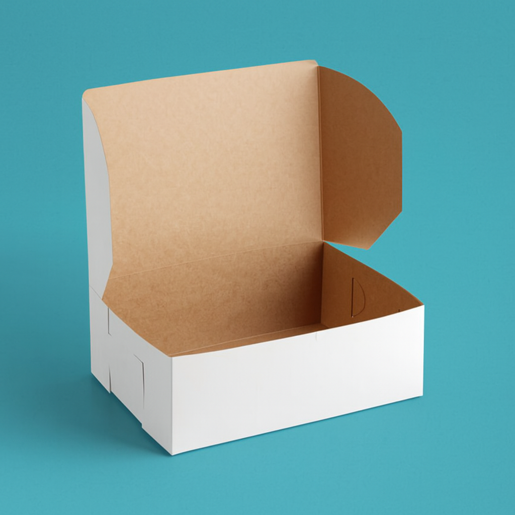 Cake Box - Med 1/4 sheet 14.5x10.5x5