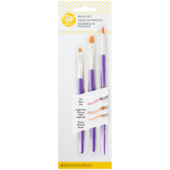 Wilton Cake and Cookie Decorating Brush Set, 3-Piece