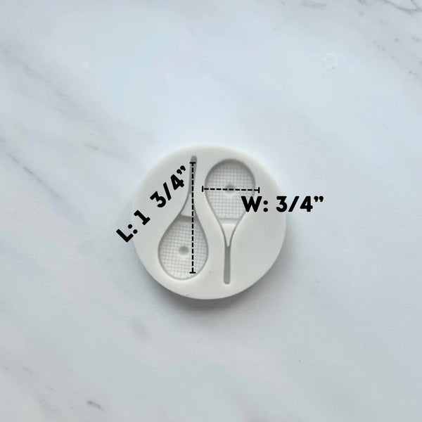 TENNIS RACKET DUO MOLD Cake Craft Shoppe, LLC