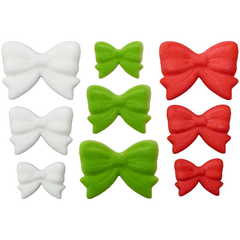 Holiday Bow Assortment - 3ct