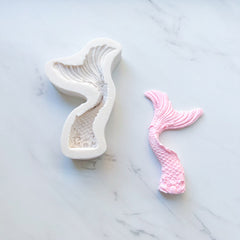 CURVED MERMAID TAIL MOLD