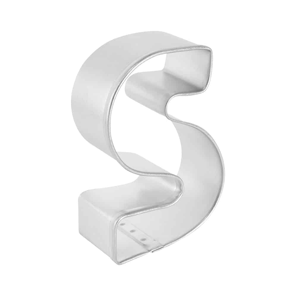 Letter S Cookie Cutter 3"
