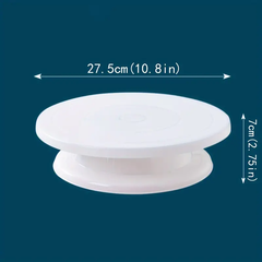 Revolving Cake Stand - 10.8" rd.