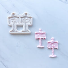 CHRISTMAS POLE DUO MOLD