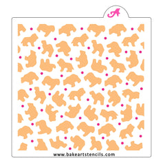 Animal Crackers Pattern Stencil Set