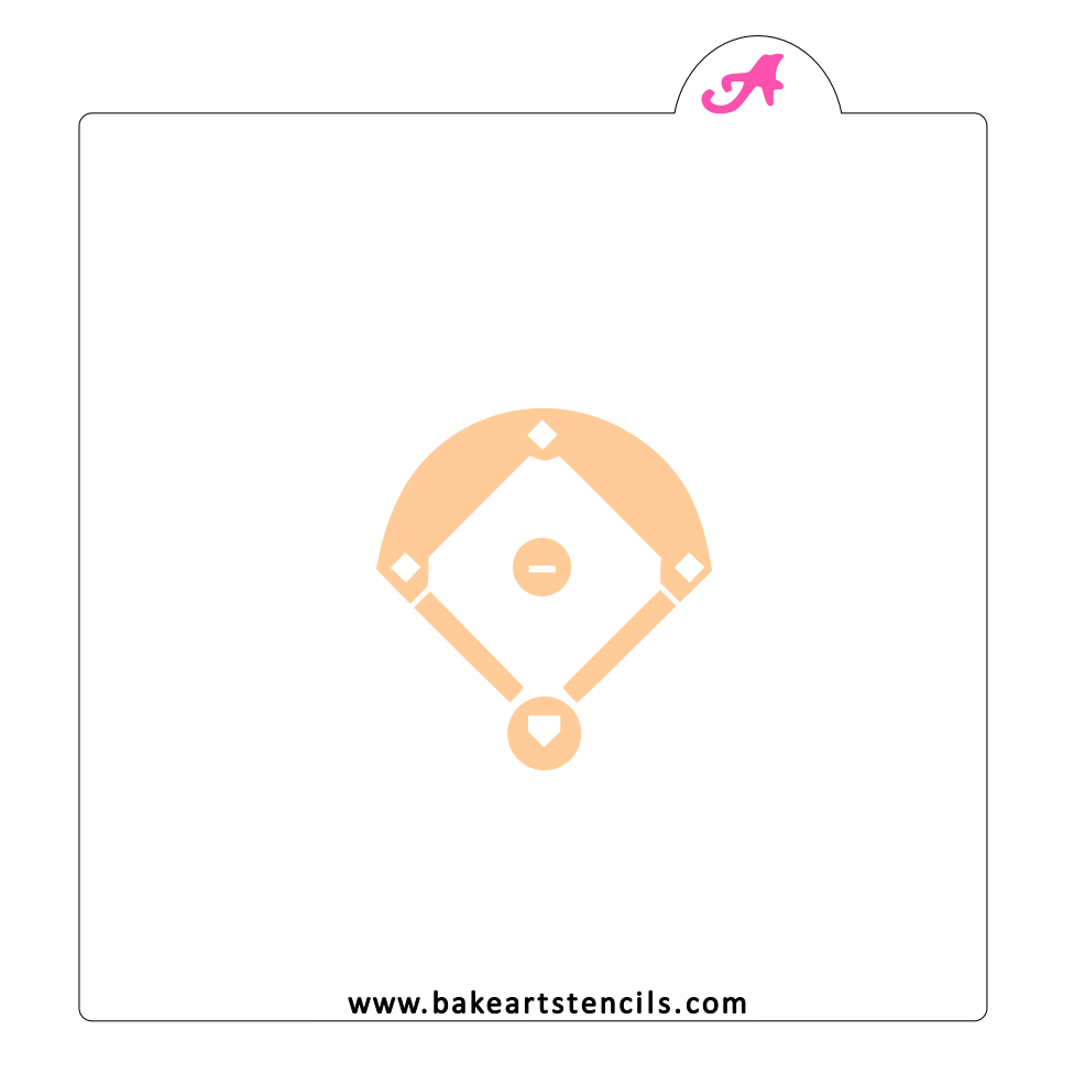 Baseball Diamond Cutter/Stencil