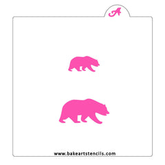 Bear Cookie Stencil