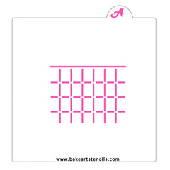 Blank Calendar Cookie Stencil