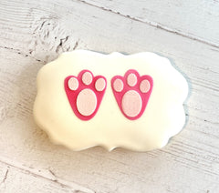 Bunny Footprints Cookie Stencil Set