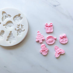 CHRISTMAS CHARACTERS MOLD