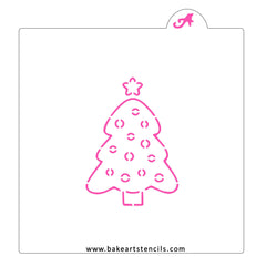 Christmas Tree PYO Cookie Stencil
