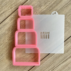 Create a Cake Cookie Cutters Set