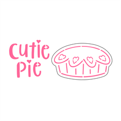 Cutie Pie Cutter/Stencil Set