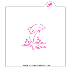 Diving Dolphin PYO Stencil
