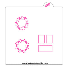 Door Decor Cookie Stencil