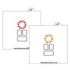 Door Decor Cookie Stencil