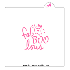 FabBOOLous Cookie Stencil