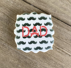 Mustache Pattern Stencil