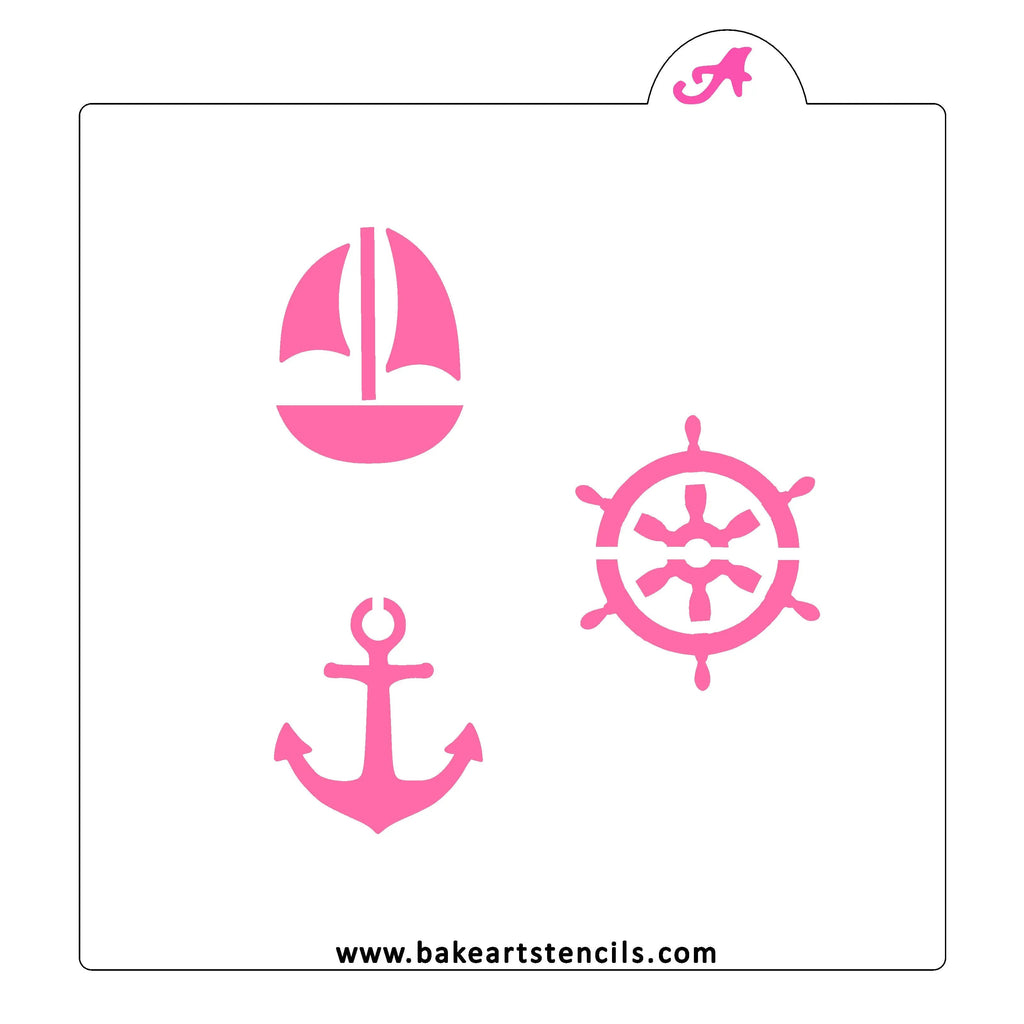 Nautical Oreo Stencil