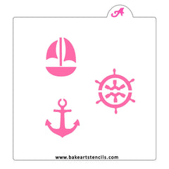 Nautical Oreo Stencil