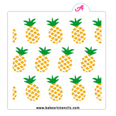 Pineapple Pattern Stencil Set