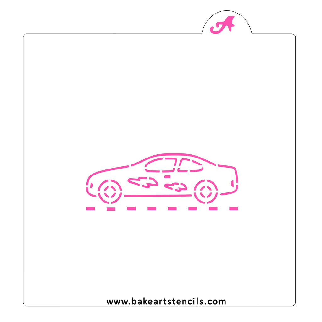 Race Car PYO Cookie Stencil