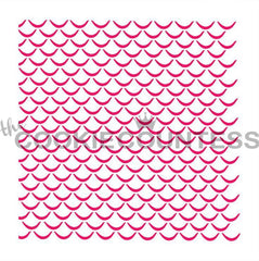 SCALES OUTLINE STENCIL