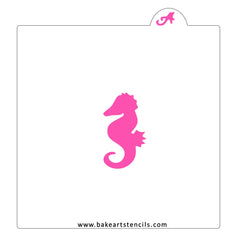 Seahorse Cookie Stencil