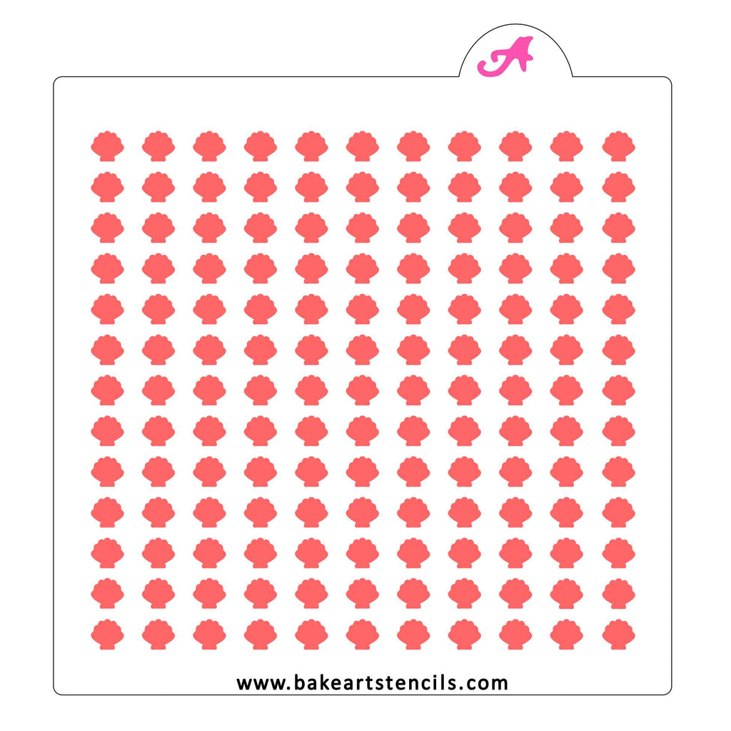 Seashell Sprinkles Stencil