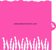 Under the Sea Edger Stencil