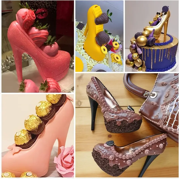 3D Chocolate Shoe Mold Cake Craft Shoppe, LLC
