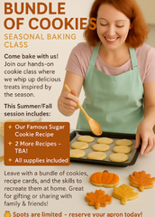 Bundle of Cookies - Fall/winter Themed - October 12th - 2:30pm  to 6 pm
