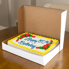 Cake Box - Full Sheet - 28" x 18" x 5"