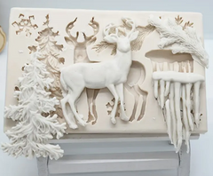 3D Silicone Deer/Elk Mold