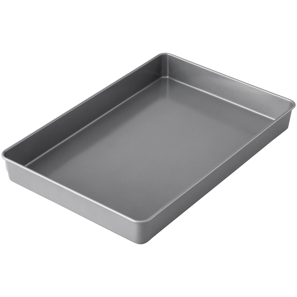 18" x 12" x 3" Non-Stick Aluminized Half Sheet Cake Pan