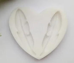 2 FEATHERS SILICONE MOULD