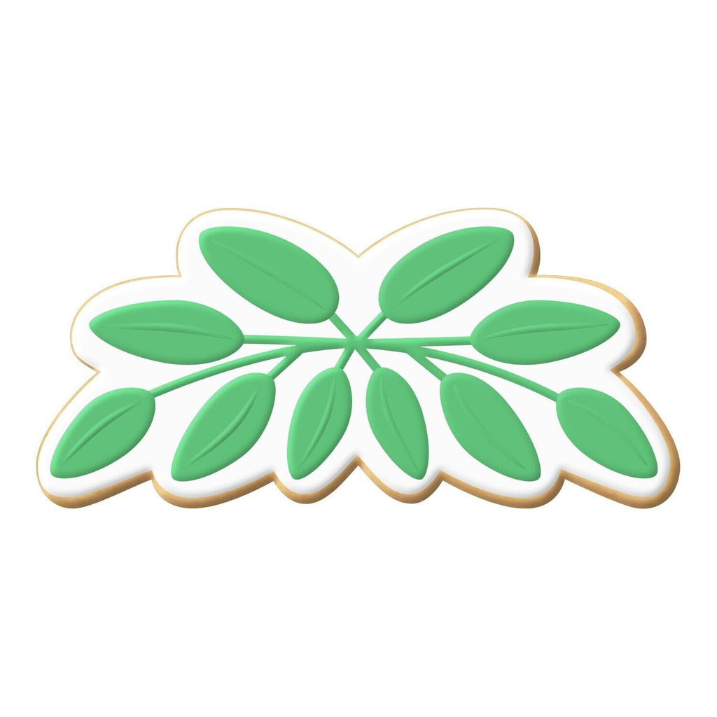 Floral Eucalyptus Leaf Cookie Cutter 4"