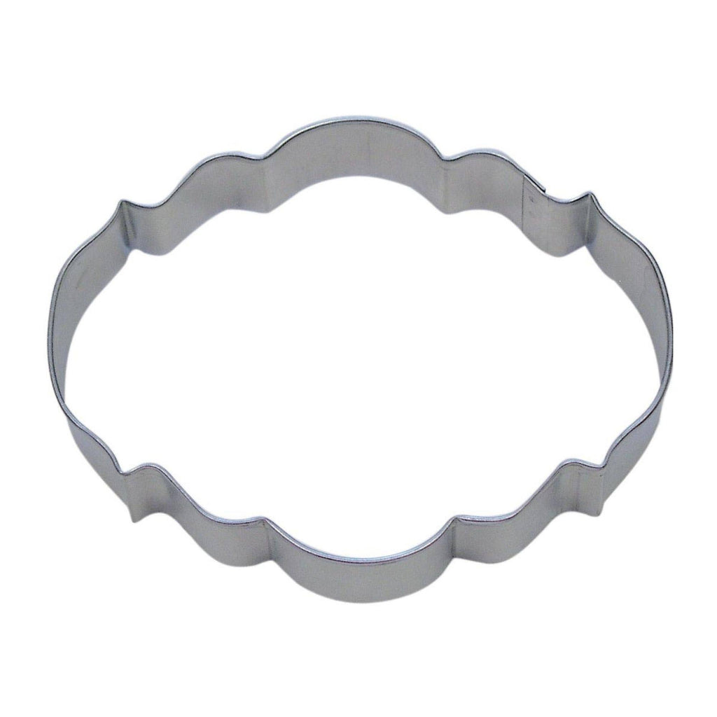 Plaque Elegant Cookie Cutter - 4.50"