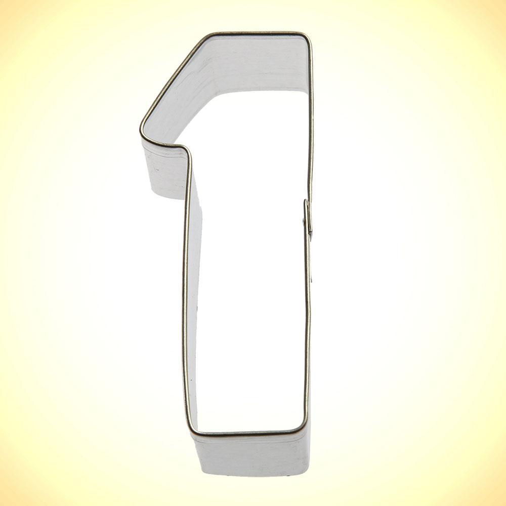 Number One Cookie Cutter 3"