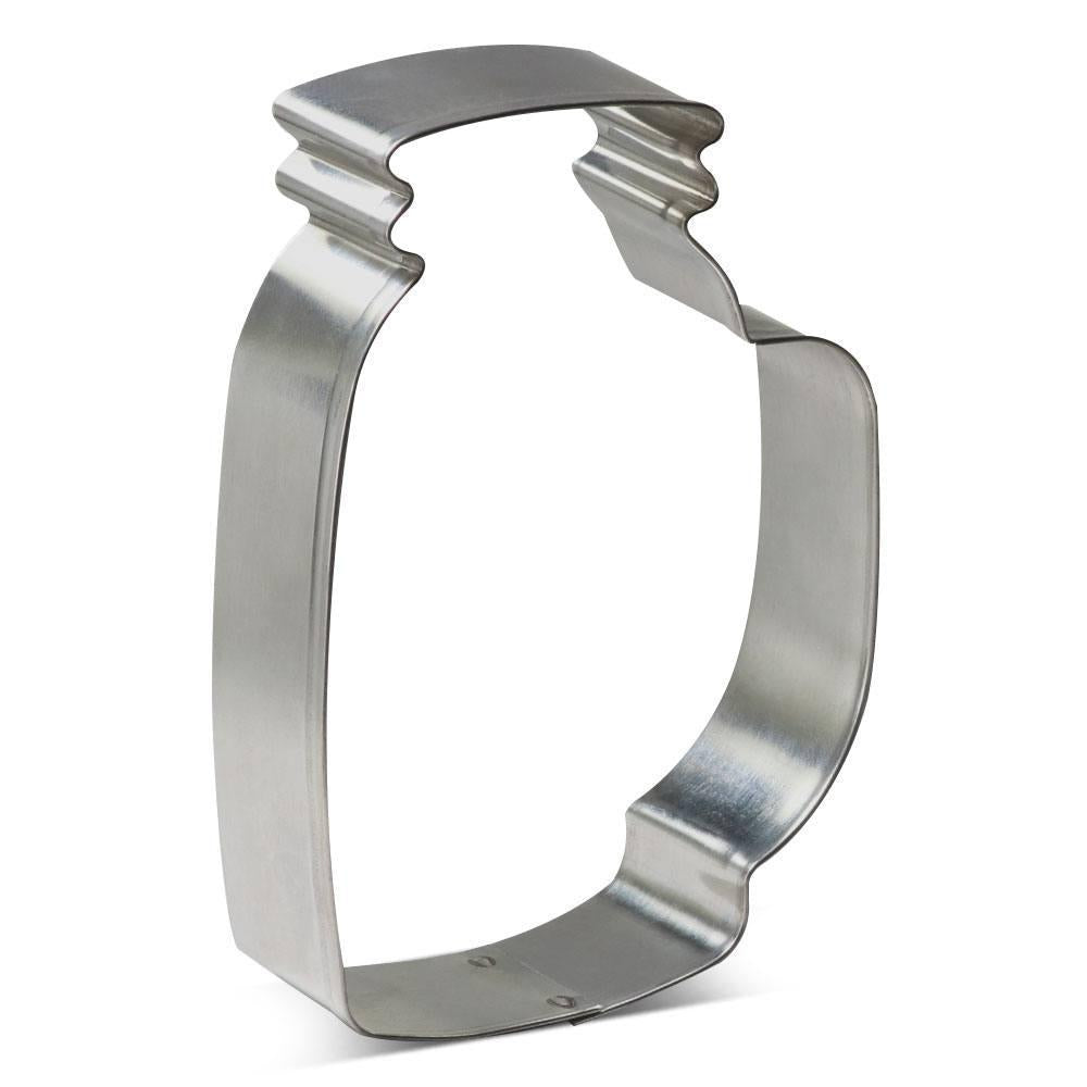 Mug Mason Jar Cookie Cutter 4.5"